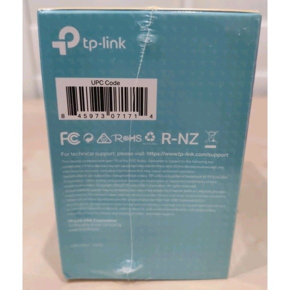 TP-Link N300 Wireless Portable Nano Travel‎ Router TL-WR802N - New/ Sealed - Picture 2 of 5
